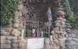 Restituita la statua della Madonna di Lourdes