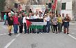 La città scende in piazza per la Palestina con un flash mob
