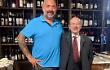 Giancarlo Magalli va a mangiare da "Osteria Volsci"