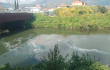 Schiuma nel Fiume Fibreno. Il fenomeno si ripete