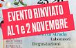 Rinviato all'1 e al 2 novembre l'evento di "GustAlatri"