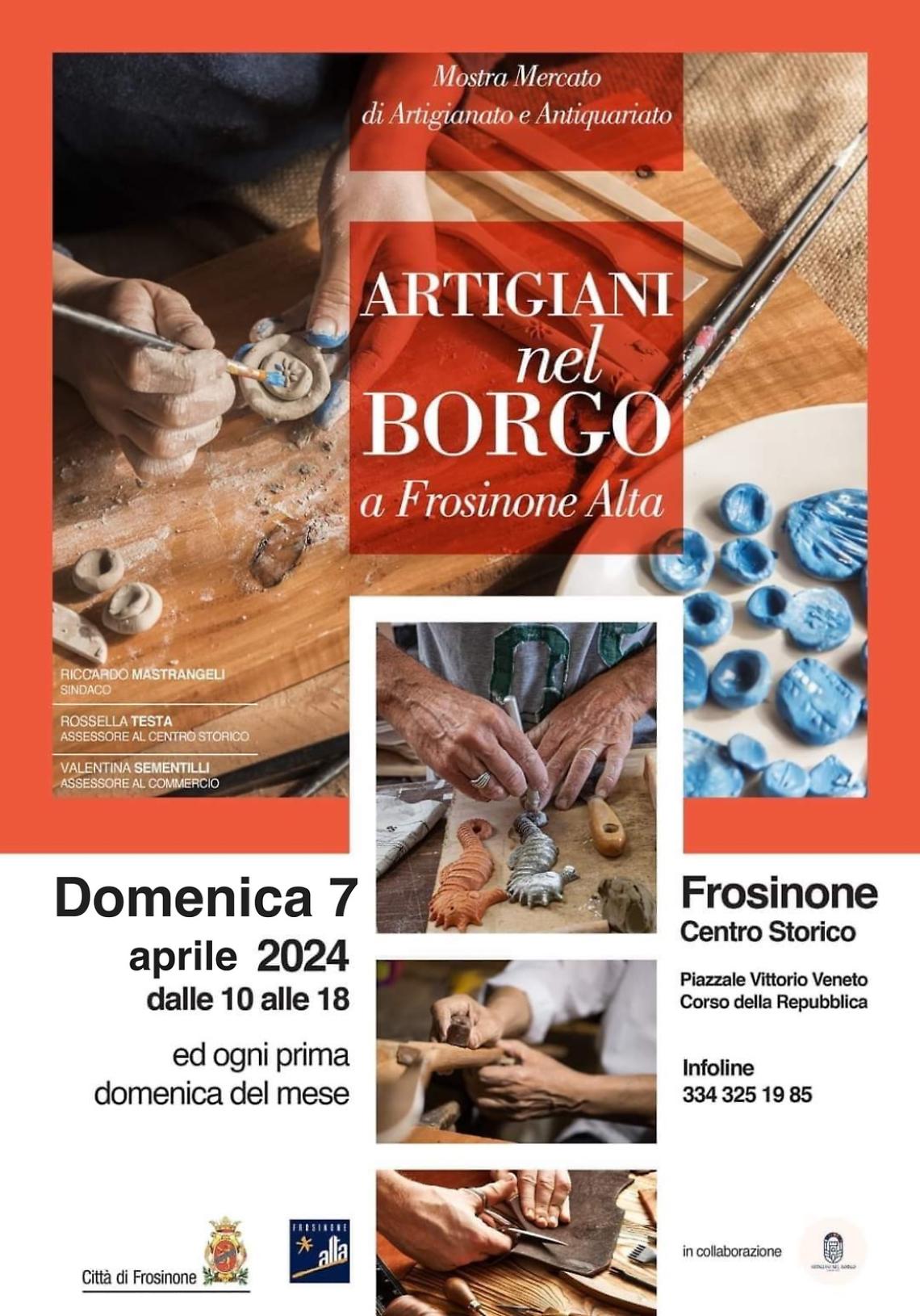 A Frosinone alta torna “Artigiani nel borgo”