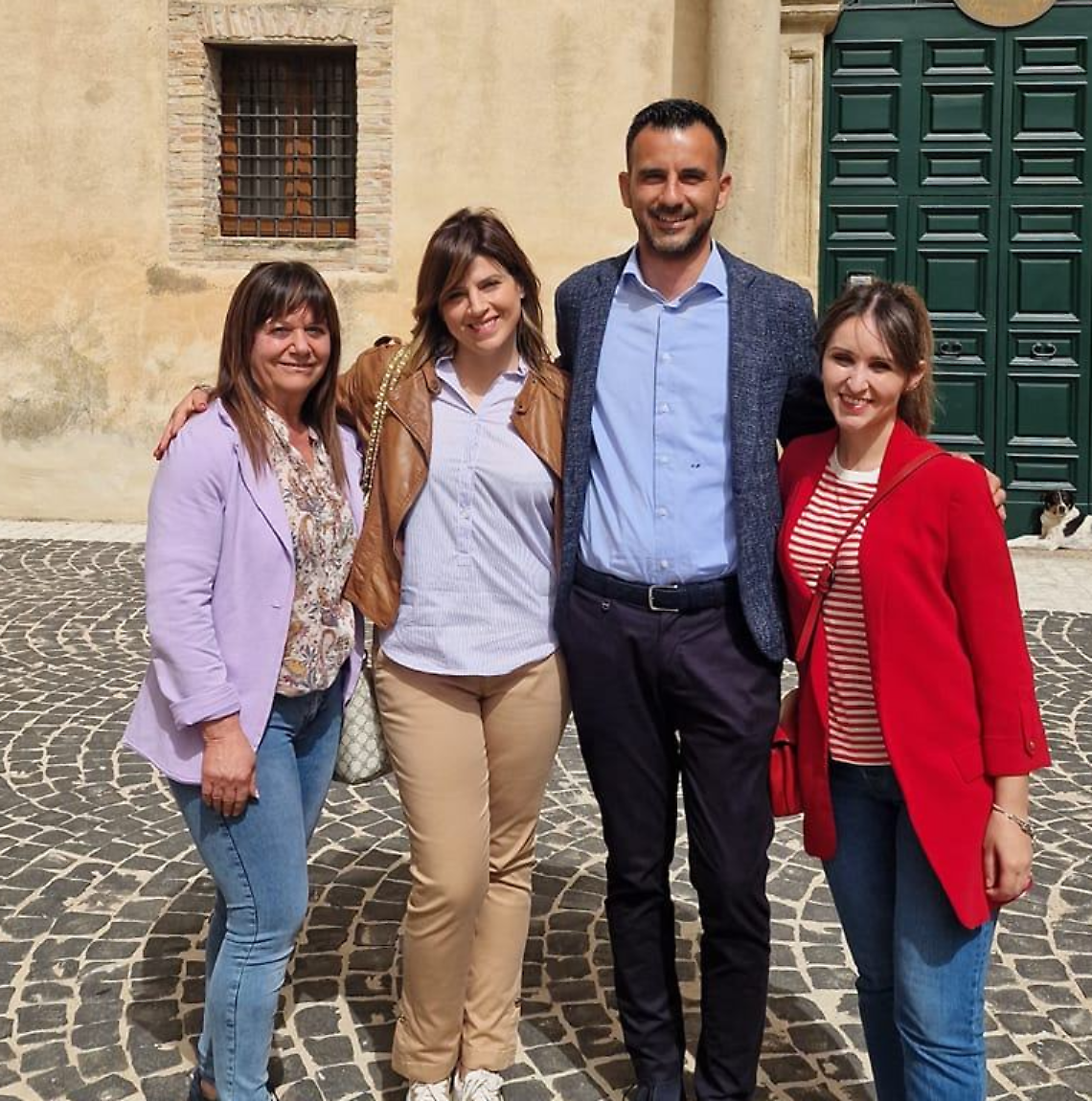 Anna Verrelli, Luana Zili, Benvenuto Fabrizi e Martina Bocconi