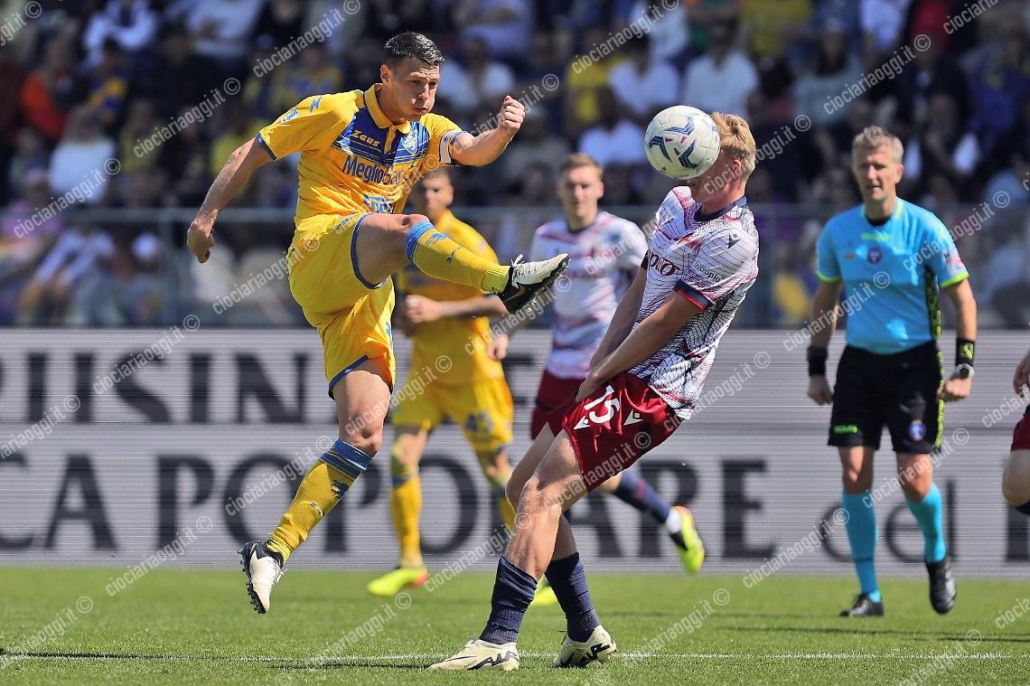 Il Frosinone trova un pareggio contro il Bologna