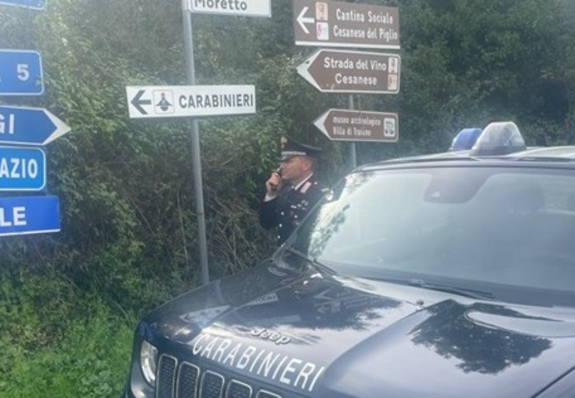 In giro in auto nonostante i domiciliari. Ottantaquattrenne arrestato per evasione