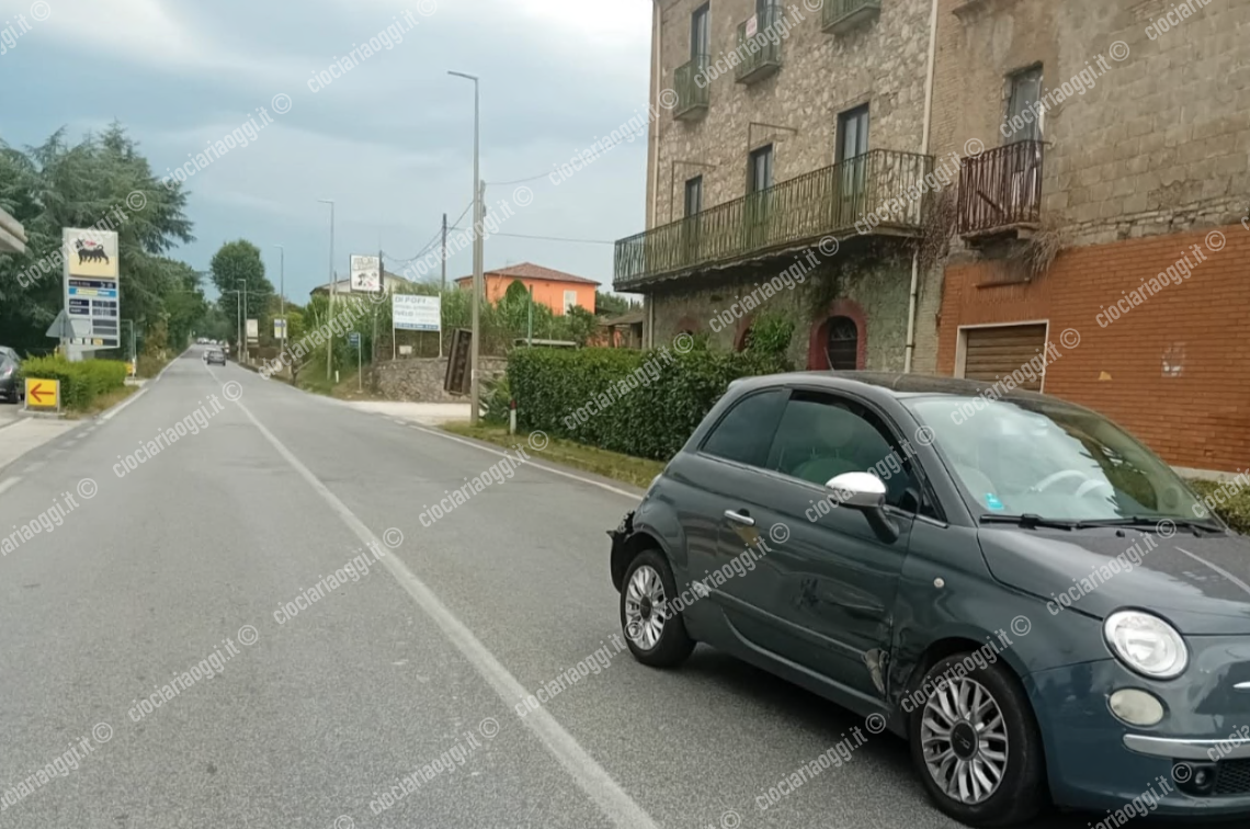 Ancora un incidente sulla Casilina: conducenti illesi
