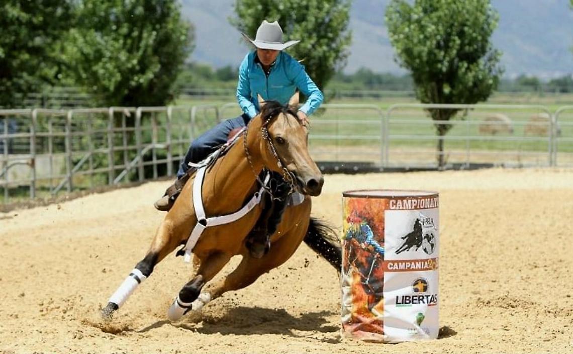 Campionato regionale Ibra Lazio, Damiana Boccacci in sella a DB Freccia Solano conquista il primo posto nella terza tappa 