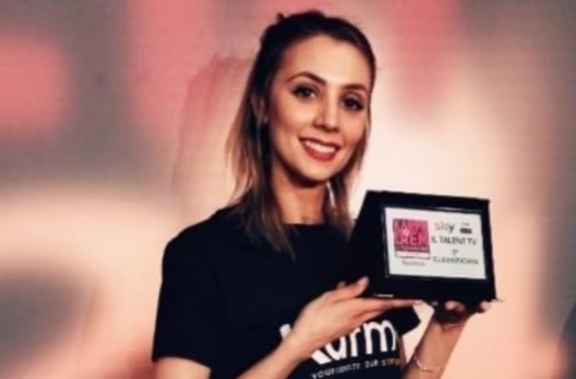 Il talento di Eleonora  nel programma Sky “Karpe Diem”