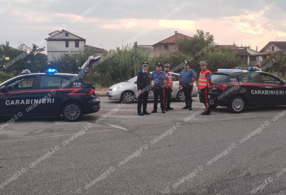 Controlli straordinari dei carabinieri in punti strategici del Sorano