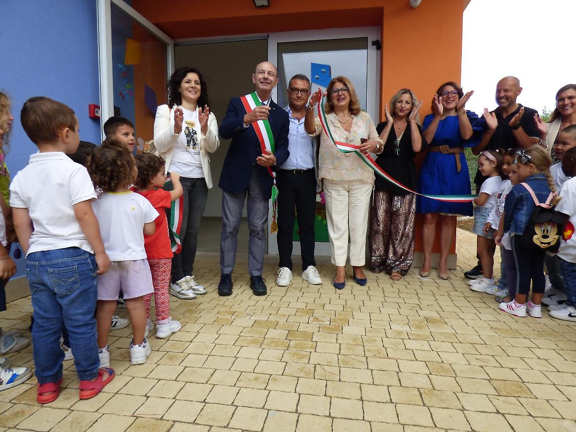 Inaugurata la nuova scuola per l'infanzia