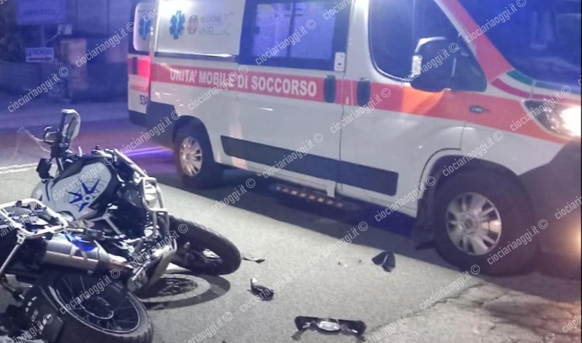 Incidente sulla superstrada Cassino-Formia: ferita una coppia 