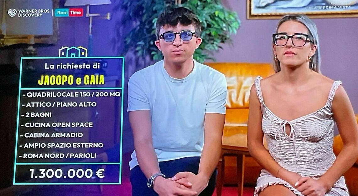 Gaia e Jacopo di "Casa a prima vista"