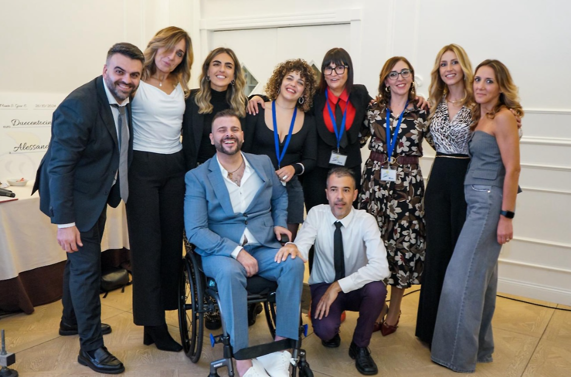 Un altro sold out.  Grandi emozioni alla cena con Crispino 