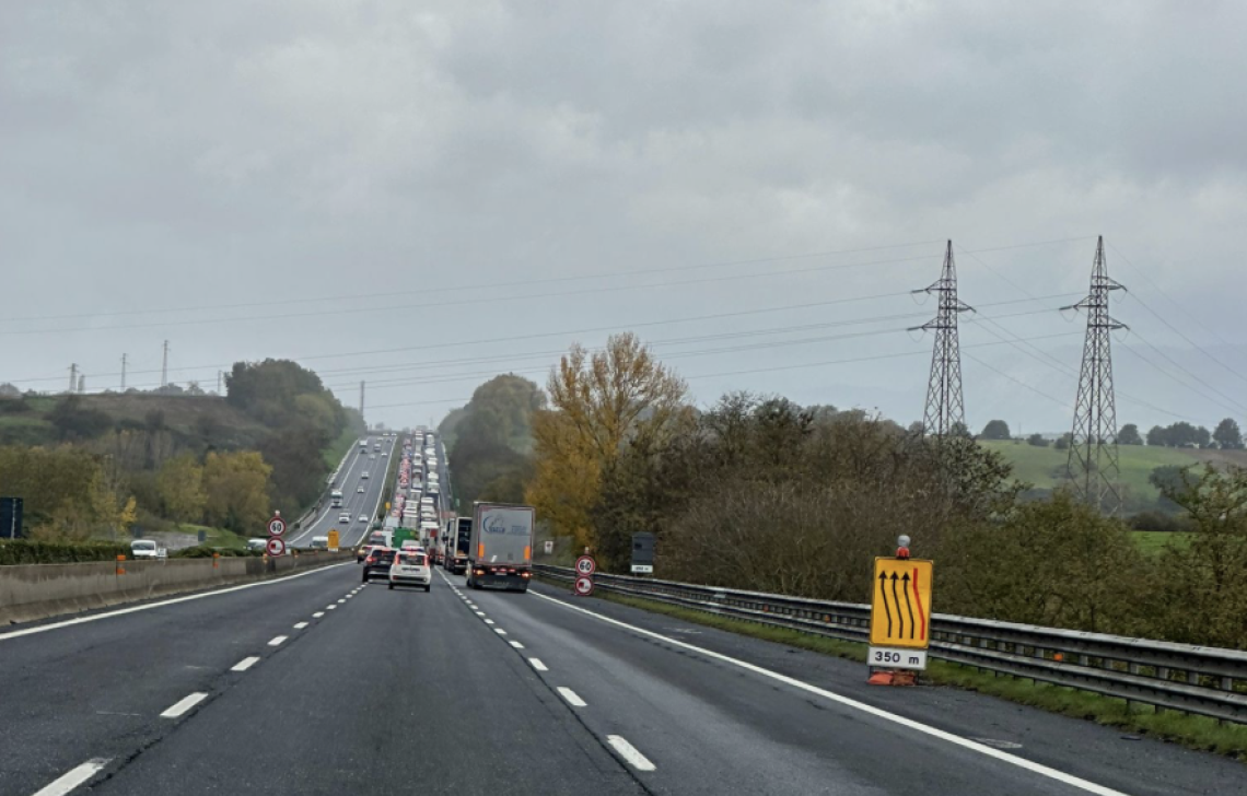 Incidente sulla A1: lunghe code tra Anagni e Colleferro