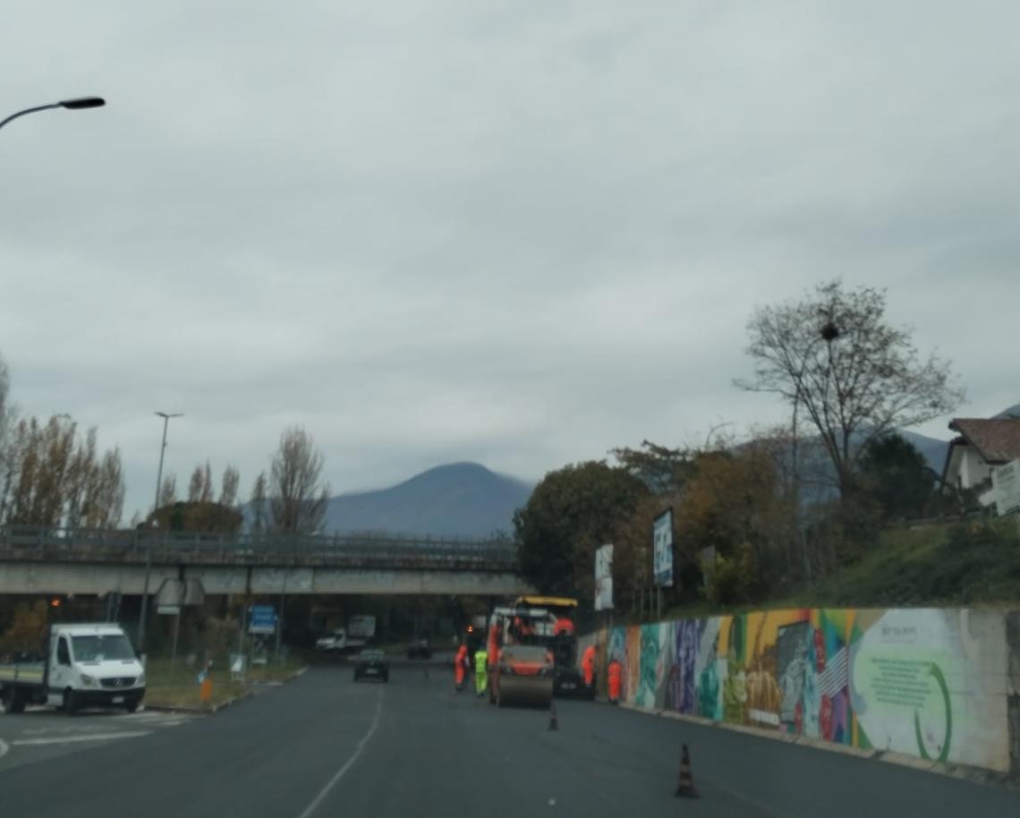 Asfalto nuovo a Broccostella
