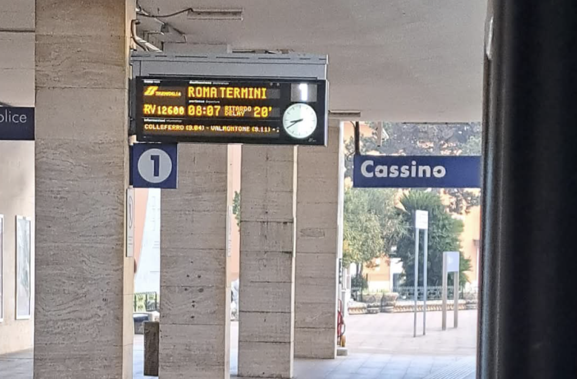 Scioperi e lavori: continua l'incubo dei pendolari sulla tratta Roma-Cassino