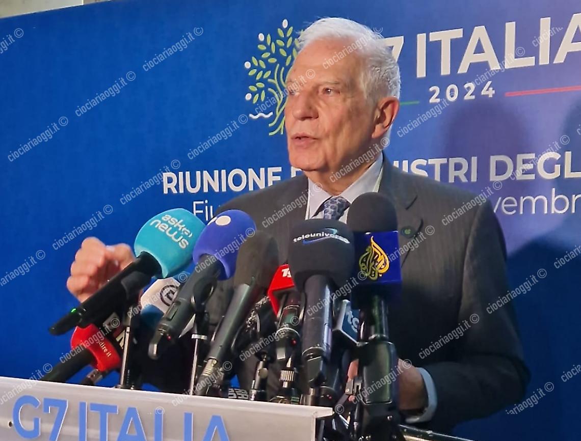 G7 Esteri, Josep Borrel: «Lavoriamo sul cessate il fuoco. Non ci sono più scuse»