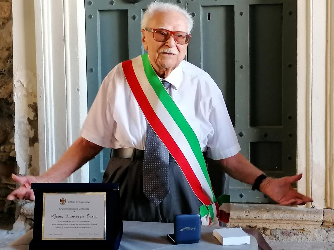 Addio a Francesco Tasca, aveva 104 anni