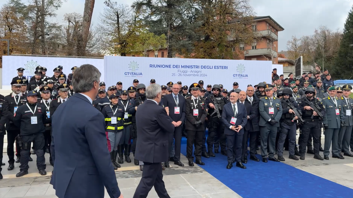 G7, Tajani si congratula con le forze dell'ordine: «Siamo fieri di voi e vi siamo vicini»