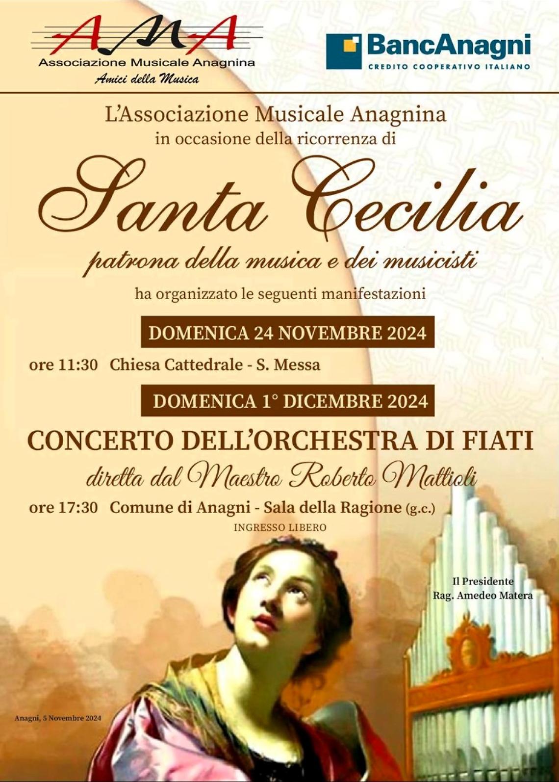 Un concerto per Santa Cecilia