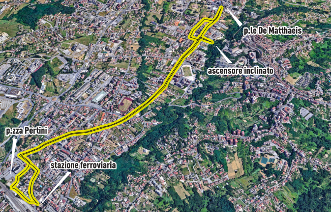 Bus Rapid Transit. Ecco l’ultima ipotesi di percorso