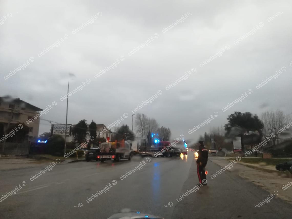 Grave incidente sulla superstrada Cassino-Formia