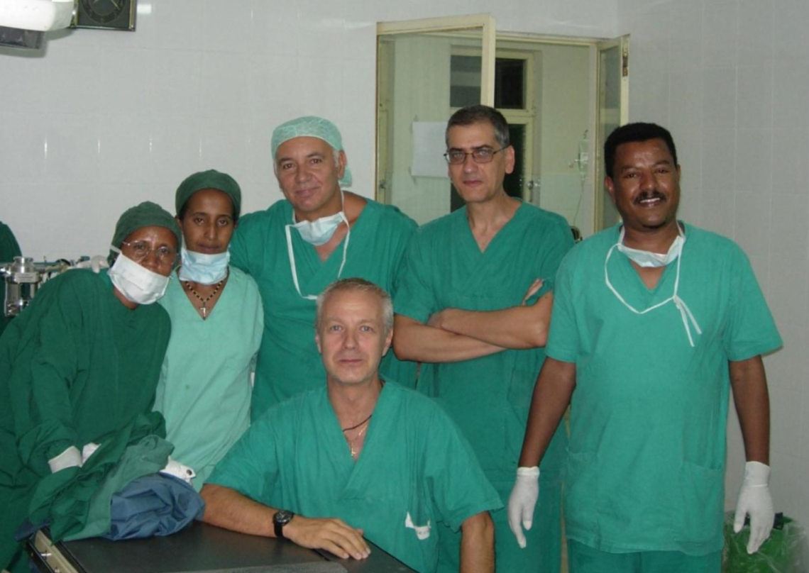Medici dello Spaziani di Frosinone in missione in Africa