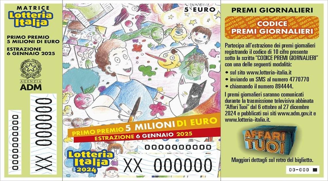 Lotteria Italia 2024, in Ciociaria vinti sei premi: distribuiti in totale 180.000 euro