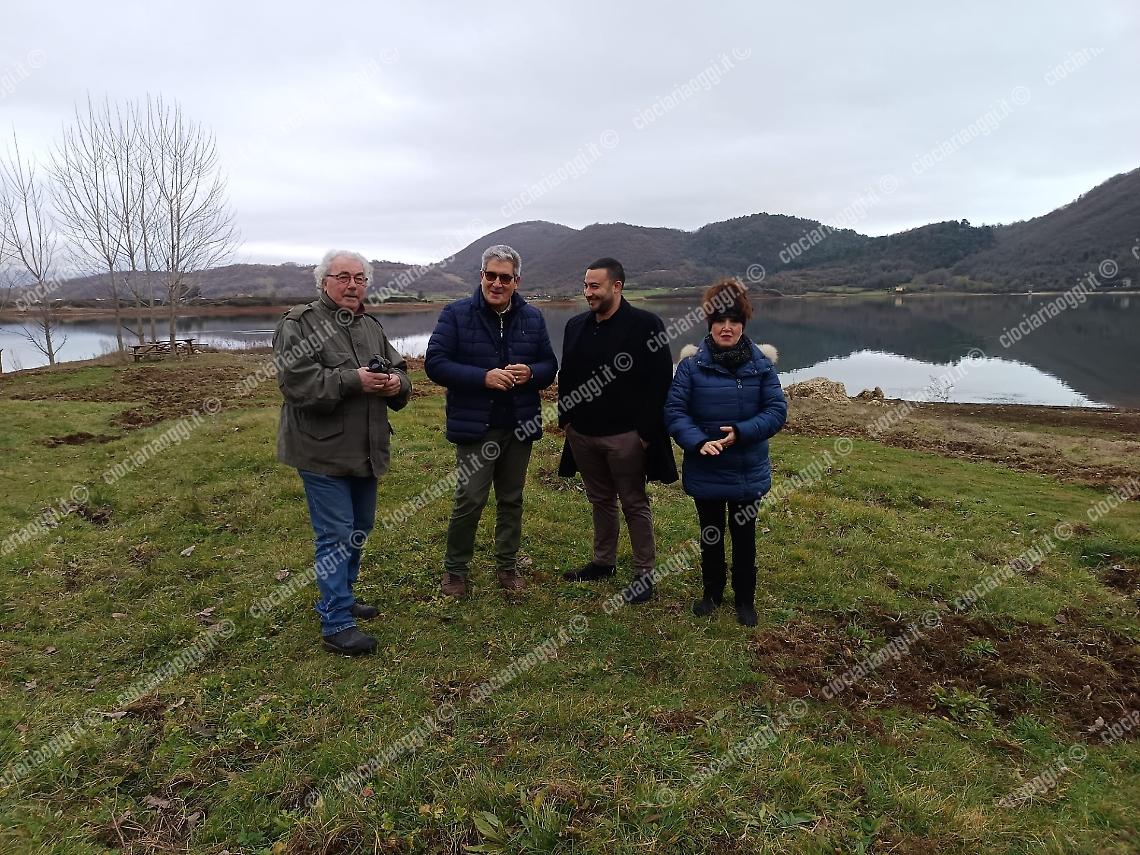 Il Lago di Canterno ai minimi storici. L'appello di Legambiente Fiuggi