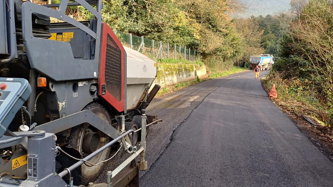 Provinciale, partiti i lavori. Fine della strada gruviera 