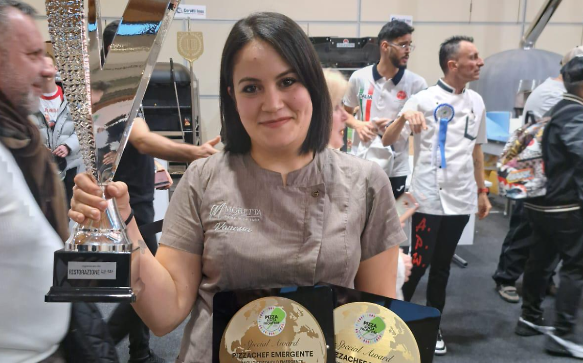 Sfida mondiale di pizza. La migliore è Vanessa Terilli