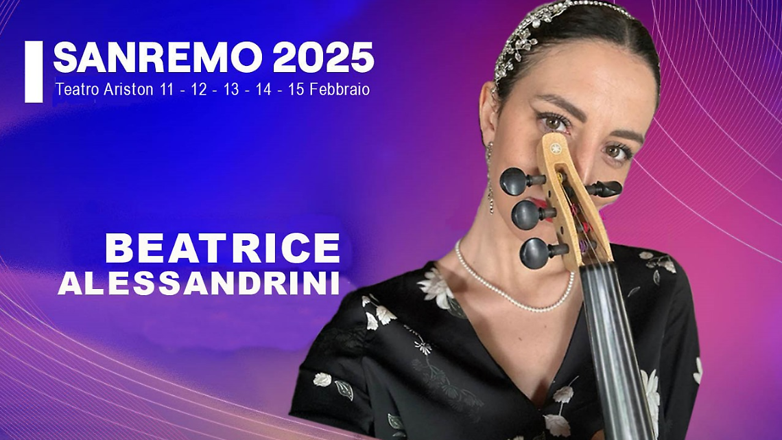 Da  Supino all'orchestra del Festival di Sanremo. La violinista Beatrice Alessandrini per la seconda volta all'Ariston