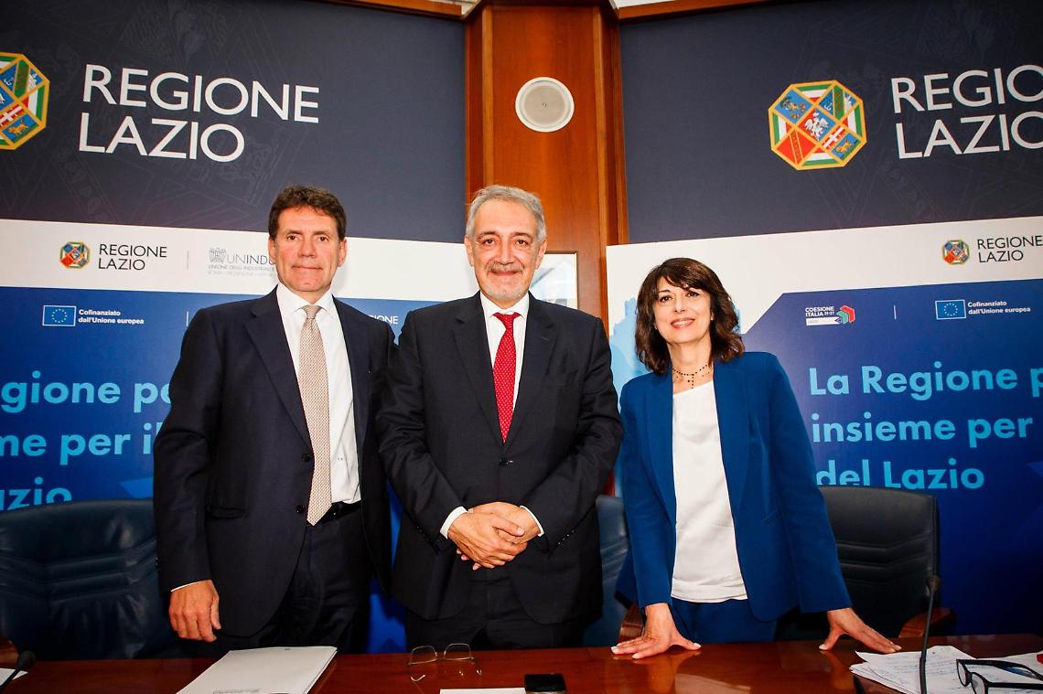 Piano industriale, sinergia tra Regione Lazio e Unindustria