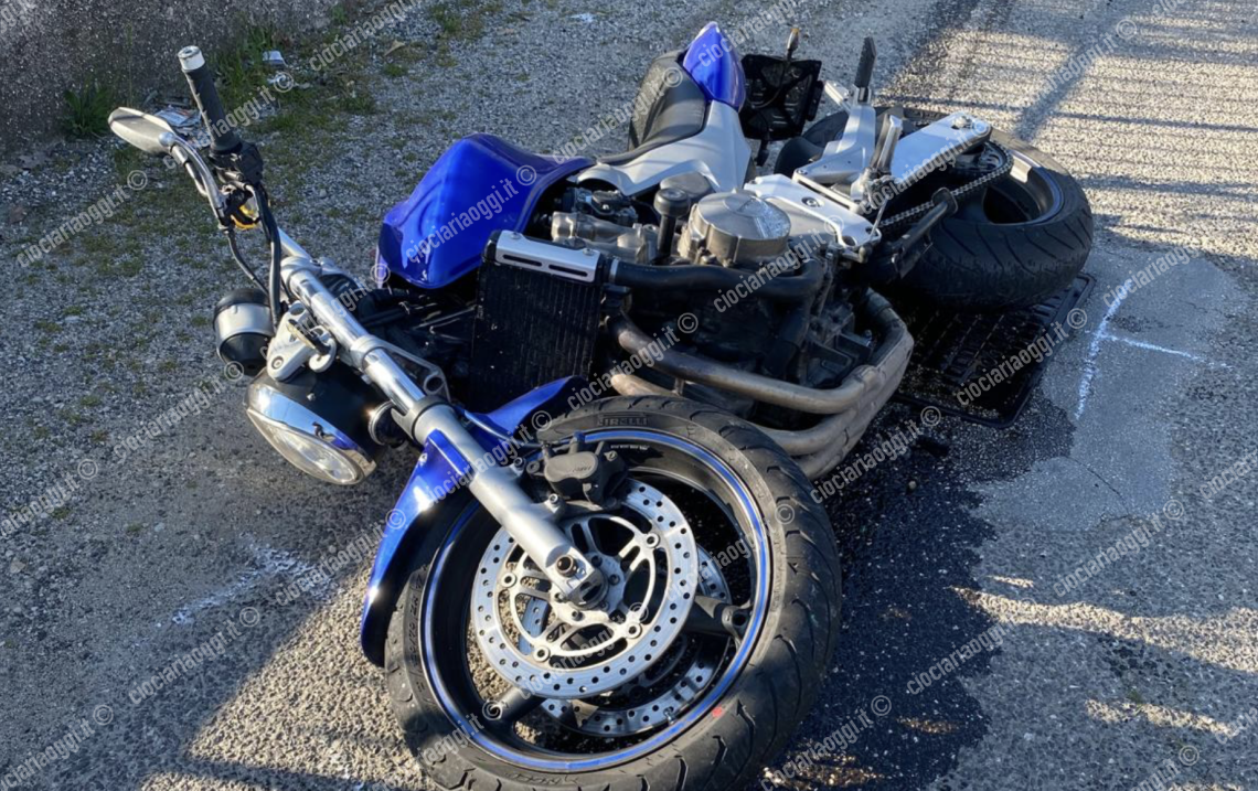 incidente in moto
