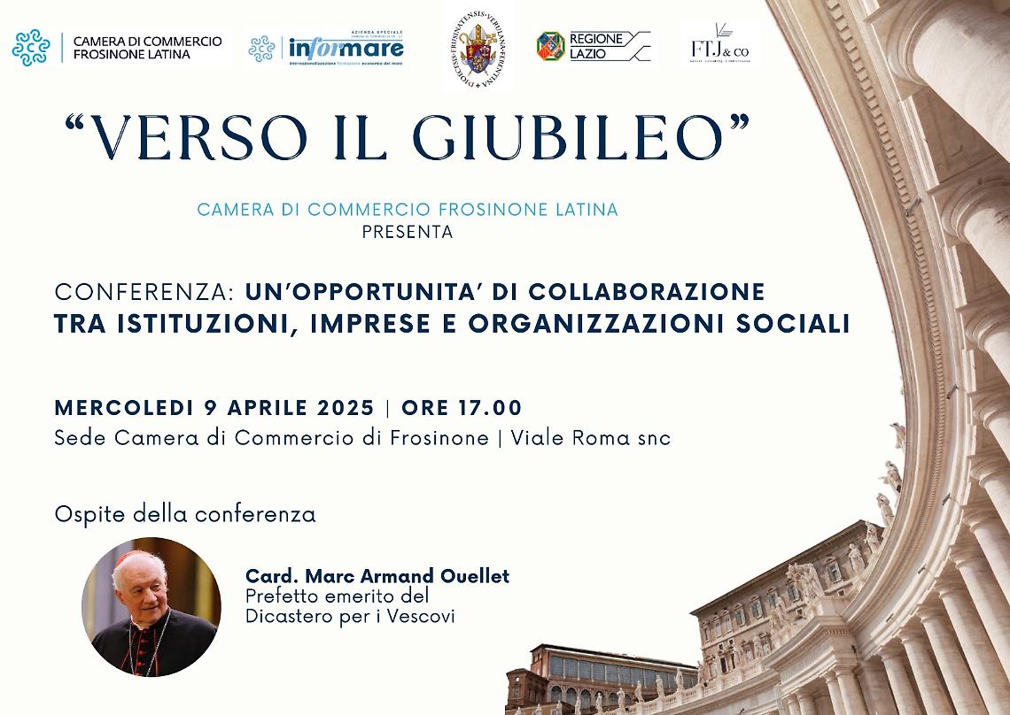"Verso il Giubileo": l'incontro alla Camera di Commercio
