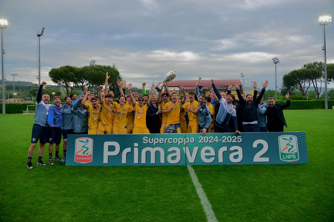 Il Frosinone Primavera vince la Supercoppa ai rigori