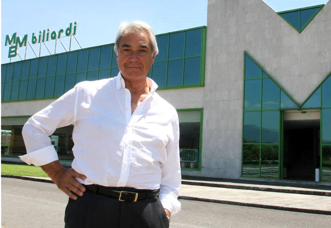 Lutto nel mondo dell'imprenditoria: addio al fondatore della MBM Biliardi Mariano Maggio
