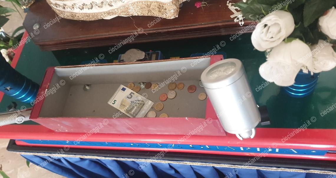 Furto al santuario: forzata la cassetta delle offerte alla Madonna della Guardia