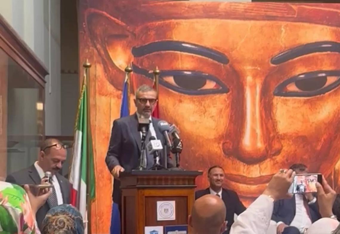 Fabio Tagliaferri presenta al Cairo “I Tesori dei Faraoni”