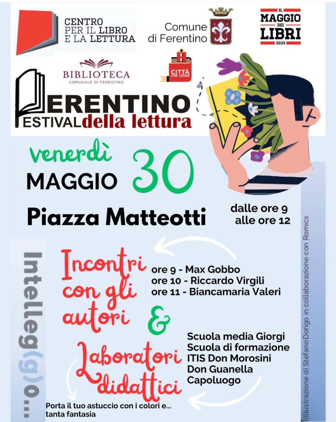 Un successo “Ferentino festival della lettura”