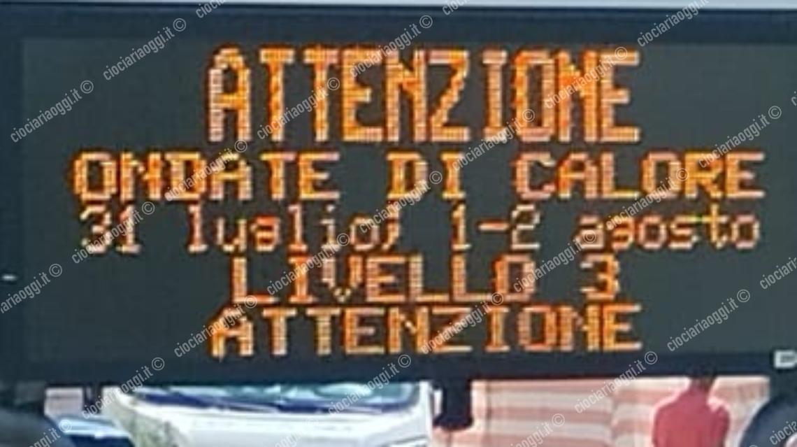 Ondate di calore, la Regione vara il Piano operativo 