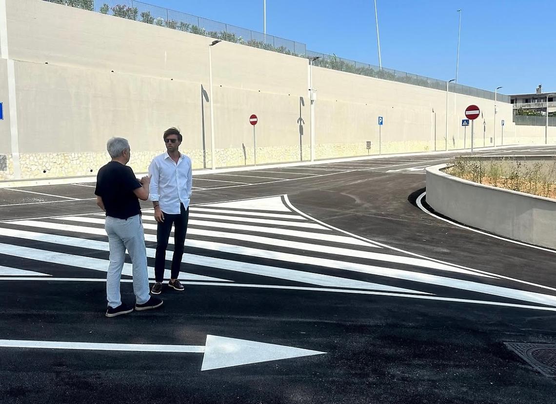 Inaugurato il nuovo parcheggio alla stazione: settanta nuovi posti auto