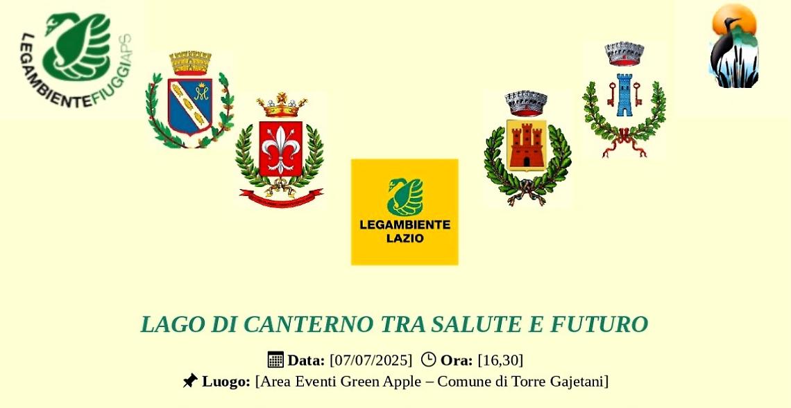 Lago di Canterno, Legambiente presenta i dati ambientali