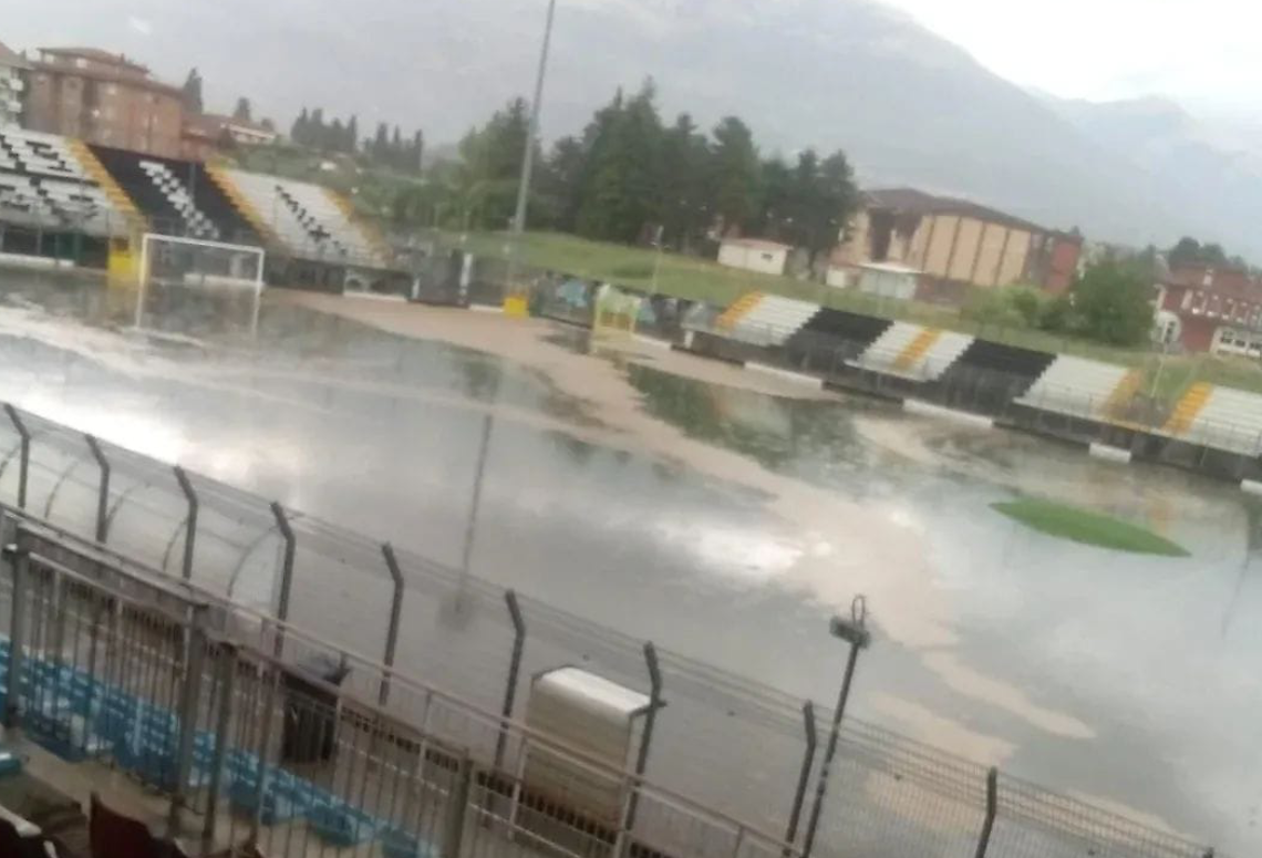 Tanti disagi a Sora: annullata l'amichevole contro la Juve Stabia