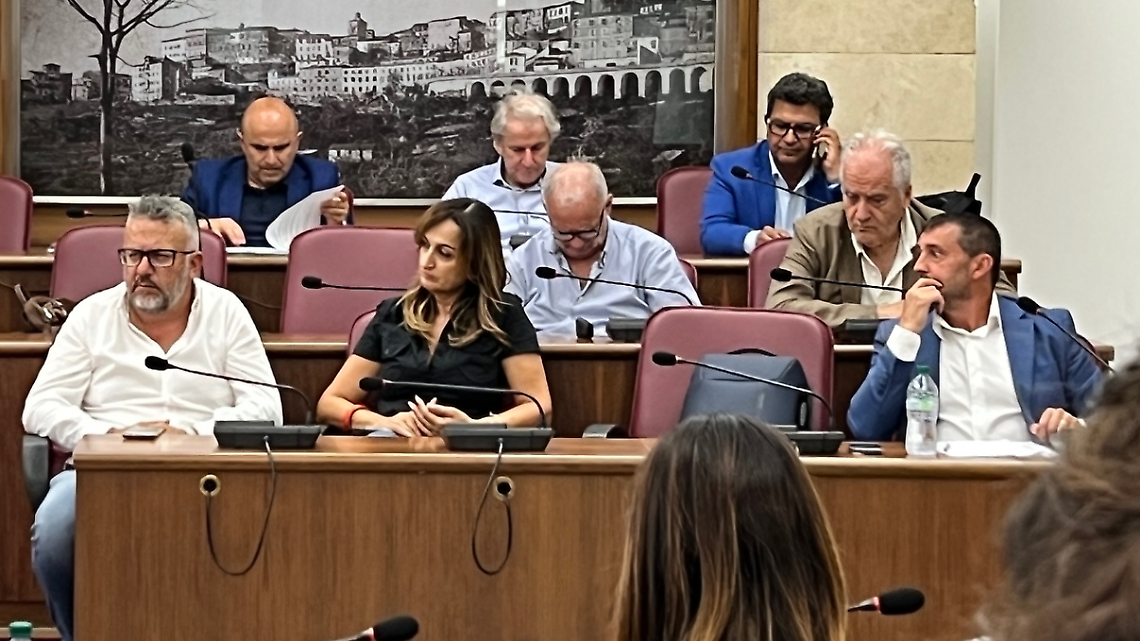 Il consiglio rinvia l'ordine del giorno su Gaza. Marzi nel mirino del Pd: «Ti sei avvicinato troppo al posto sbagliato?»