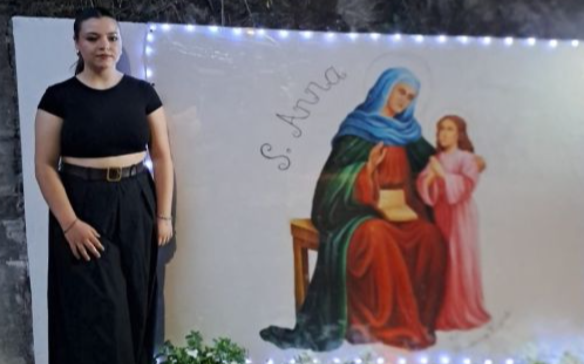 La giovane Ludovica  e la sua passione per l’arte 