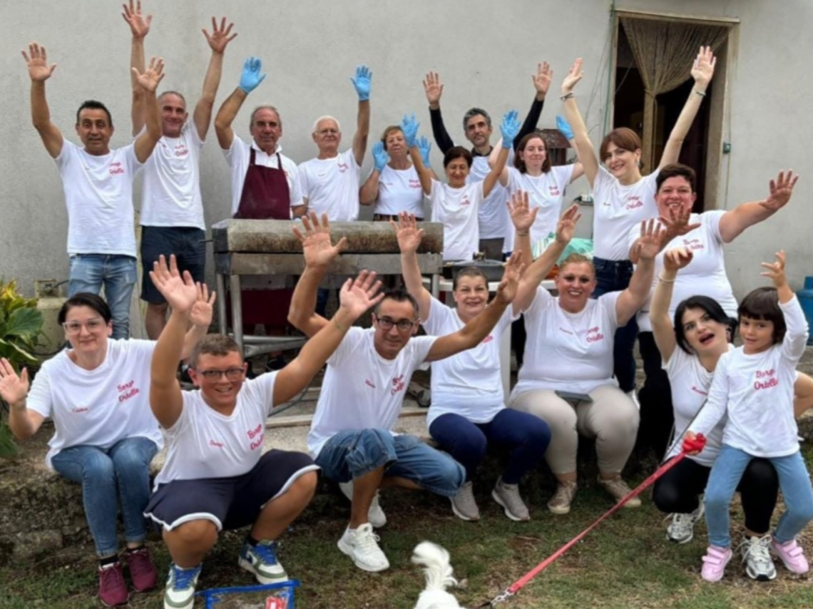 Esplode la festa nel borgo Ortelle