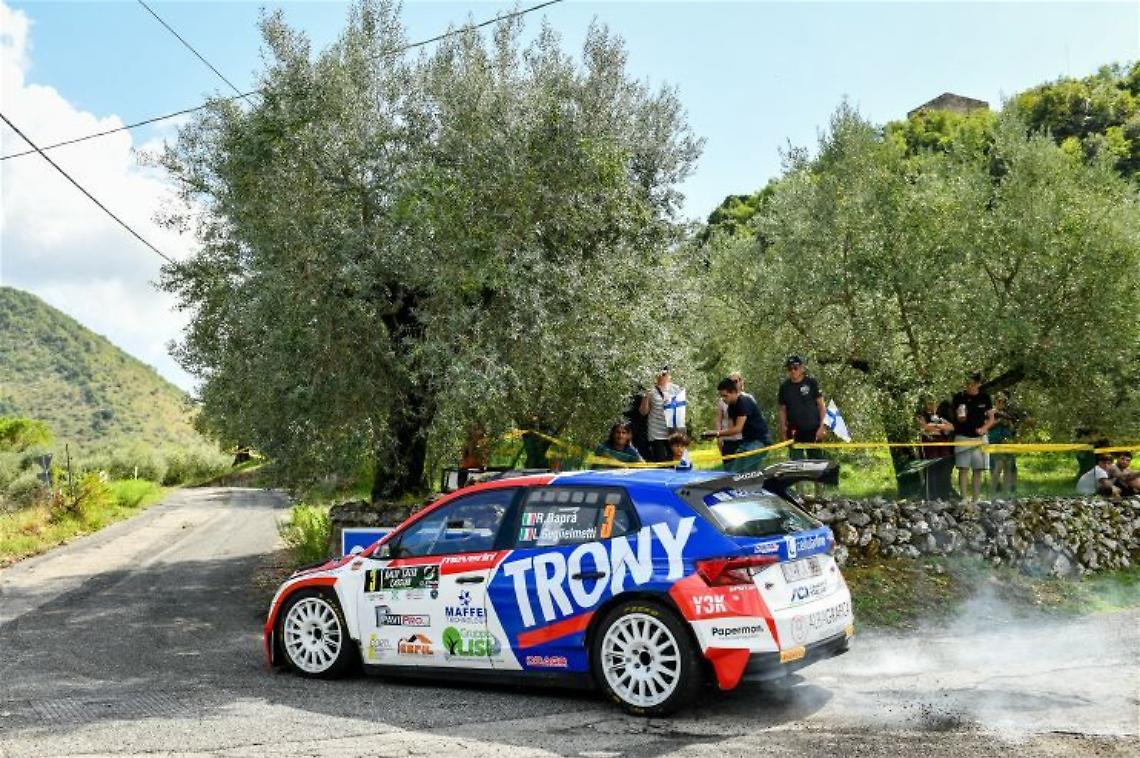 Subito show al Lazio: Daprà vince la power-stage, Crugnola perde 9"