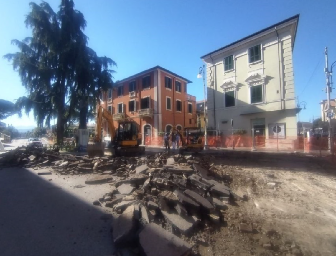 Lavori spediti in piazza Palestro