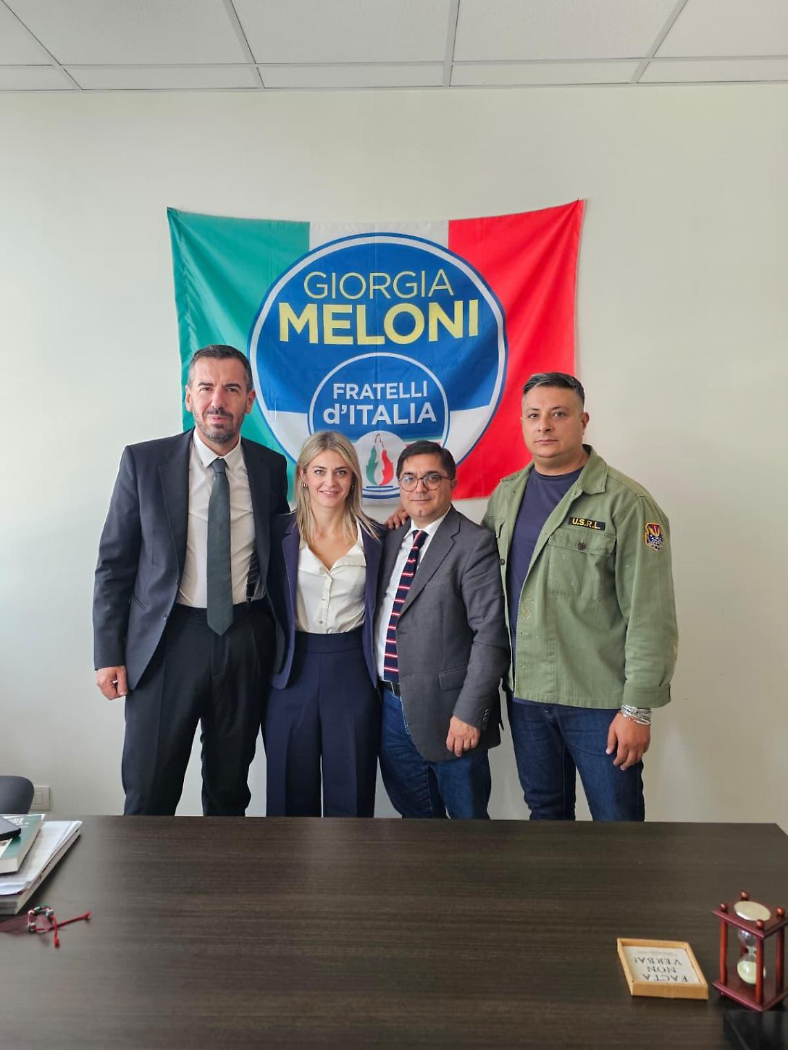 Alessia Macciomei entra nella famiglia di Fratelli d'Italia 